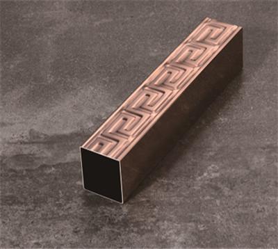 鍍銅不銹鋼裝飾管 鍍銅不銹鋼裝飾管