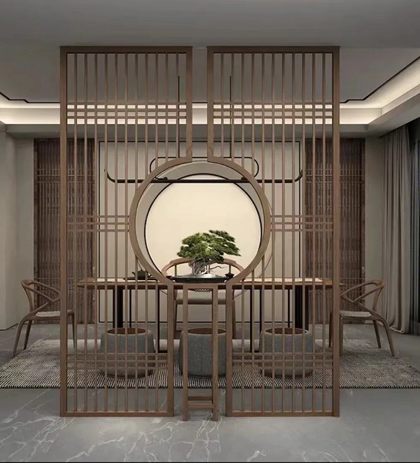 仿古銅色屏風 仿古銅色屏風